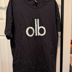 Pfeiffer Men's Black and Navy T-shirt